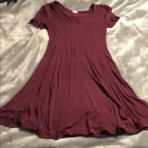 Maroon Dress
